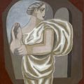 Juan Gris — Женская драпировка, изображение 1