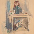 Jules Pascin — (i) Эрмина Давид в голубом халате (ii) Женщина по призванию (iii) Эмиль Гансо и его друзья, изображение 1