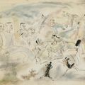 Jules Pascin — Мистер Лазар, миссис Лазар, мисс Лазар, изображение 1