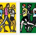 Julian Opie — Бегущий, изображение 1