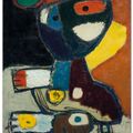 Karel Appel — Ребенок с зеленым мячом, изображение 1