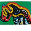 Karel Appel — Le Rhinocéros (Носорог), изображение 1