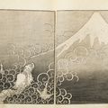 Katsushika Hokusai — Фугаку хяккэй ("Сто видов горы Фудзи"), 1834-35; ок. 1849 (том 3), изображение 4