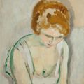 Kees van Dongen — Молодая дама в розовом платье, изображение 1