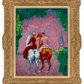 Kees van Dongen — Двое кавалеров в лесу, изображение 2