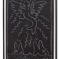Keith Haring — Без названия (Рисунок мелом в метро), изображение 2