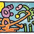 Keith Haring — Цветки 1-5, изображение 3