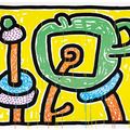 Keith Haring — Цветки 1-5, изображение 5