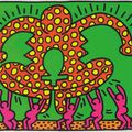 Keith Haring — Одна тарелка, из: The Fertility Suite, изображение 1