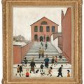 Laurence Stephen Lowry — Old Church and Steps, изображение 3