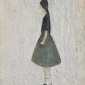 Laurence Stephen Lowry — Girl with white socks, изображение 1
