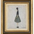 Laurence Stephen Lowry — Girl with white socks, изображение 2