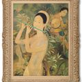 Le Pho — Les musiciens dans un jardin (Музыканты в саду), изображение 2