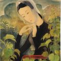 Le Pho — Молодая женщина, сопровождающая сына Фуляра (Молодая Леди завязывает свой шарф), изображение 1