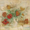 Le Pho — Красные и желтые тюльпаны (Les tulipes rouge et jaunes), изображение 1