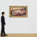 Leon Kossoff — Обнаженная на красной кровати, Лето, изображение 4