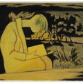 Leon Spilliaert — Молодая девушка в желтом, лизант, изображение 2