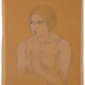 Léonard Tsuguharu Foujita — Роковая женщина в бюсте, изображение 3