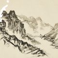 Li Keran — Ландшафтные наброски, изображение 6