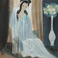 Lin Fengmian — Одевание по утрам, изображение 1