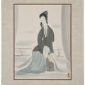 Lin Fengmian — МОЛОДАЯ ЖЕНЩИНА, изображение 2