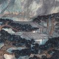 Lin Fengmian — Коттеджи в Сосновых горах, изображение 1