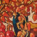 Louis Valtat — Физалис и яблоки, изображение 1