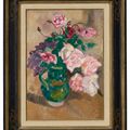 Louis Valtat — Букет роз в виде круше-верте, изображение 2