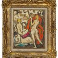 Louis Valtat — Трое молодых женщин, одетых в красные драпировки, изображение 2