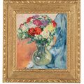 Louis Valtat — Синие хризантемы в драпировке, изображение 4