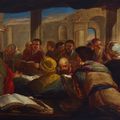 Luca Giordano — Христос спорит с врачами, изображение 1