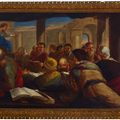 Luca Giordano — Христос спорит с врачами, изображение 2