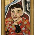 Lucian Freud — Женщина в разноцветном пальто, изображение 2