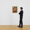 Lucian Freud — Женщина в разноцветном пальто, изображение 4