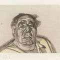 Lucian Freud — Лорд Гудмен в своей желтой пижаме, изображение 1