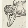 Lucian Freud — Голова и плечи девушки, изображение 1