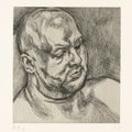 Lucian Freud — Голова человека, изображение 1