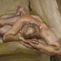 Lucian Freud — Лежащая фигура, изображение 2