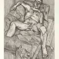 Lucian Freud — Мужчина, позирующий, изображение 1