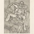 Lucian Freud — Мужчина, позирующий, изображение 1