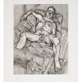 Lucian Freud — Мужчина, позирующий, изображение 1