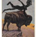 Lucian Freud — Тайник с семью открытками, адресованными Фелисити Хеллаби, две из которых с нарисованными от руки иллюстрациями, изображение 1