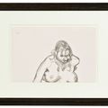 Lucian Freud — Голова и плечи девушки, изображение 2