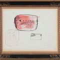 Lucio Fontana — Studi per Concetto spaziale (Учеба для Кончетто спазиале), изображение 1