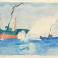 Lyonel Feininger — Фрахтдампфер на Остзее, изображение 1