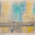 Lyonel Feininger — "Вертикально - горизонтальный", изображение 1