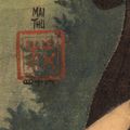 Mai Thu — Femme au châle rouge (Женщина в красной шали), изображение 3
