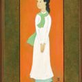 Mai Thu — Прекрасная женщина в белом (Дама в белом платье с зеленым шарфом), изображение 2