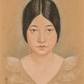 Mai Thu — Portrait d'une jeune vietnamienne (Портрет молодой вьетнамки), изображение 1