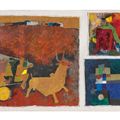 Maqbool Fida Husain — Без названия (Грам Ятра), изображение 1